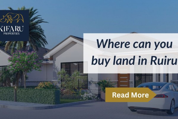 Where Can You Buy Land in Ruiru?