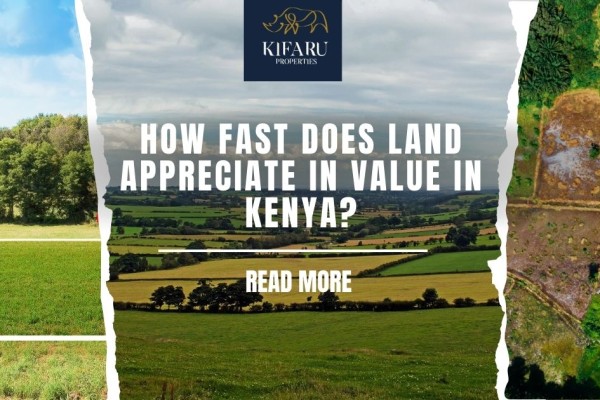 How Fast Does Land Appreciate in Value in Kenya?